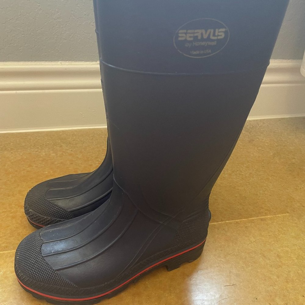 Servus by Honeywell -  Youth Rubber Boot - Size 5 - Navy Blue